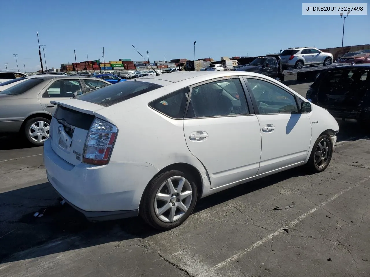 2007 Toyota Prius VIN: JTDKB20U173257498 Lot: 78289934