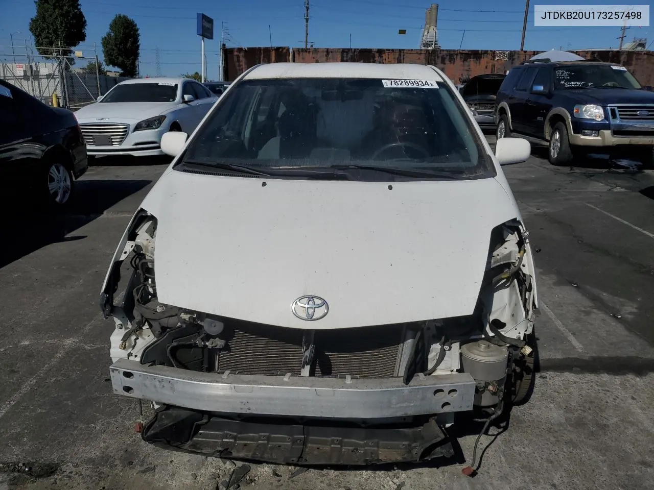 2007 Toyota Prius VIN: JTDKB20U173257498 Lot: 78289934