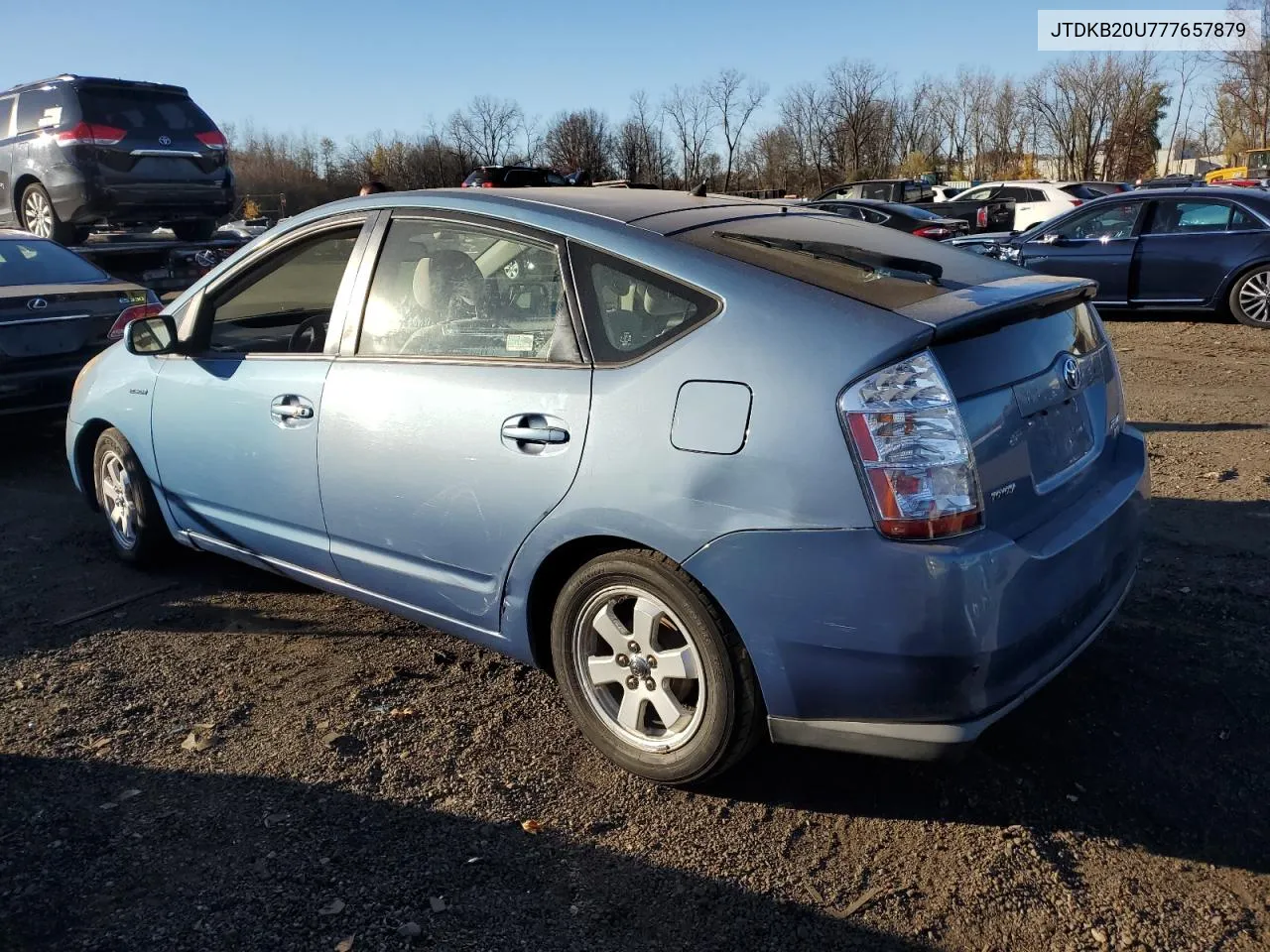 2007 Toyota Prius VIN: JTDKB20U777657879 Lot: 78357924