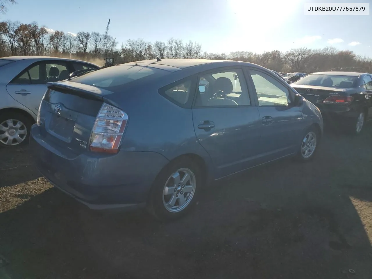 2007 Toyota Prius VIN: JTDKB20U777657879 Lot: 78357924