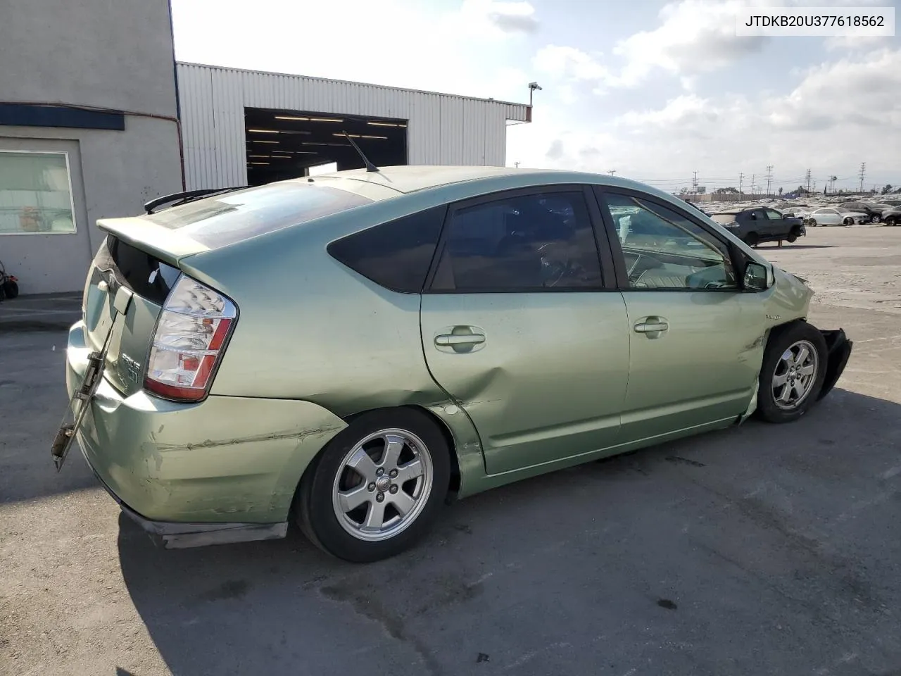 2007 Toyota Prius VIN: JTDKB20U377618562 Lot: 78466184