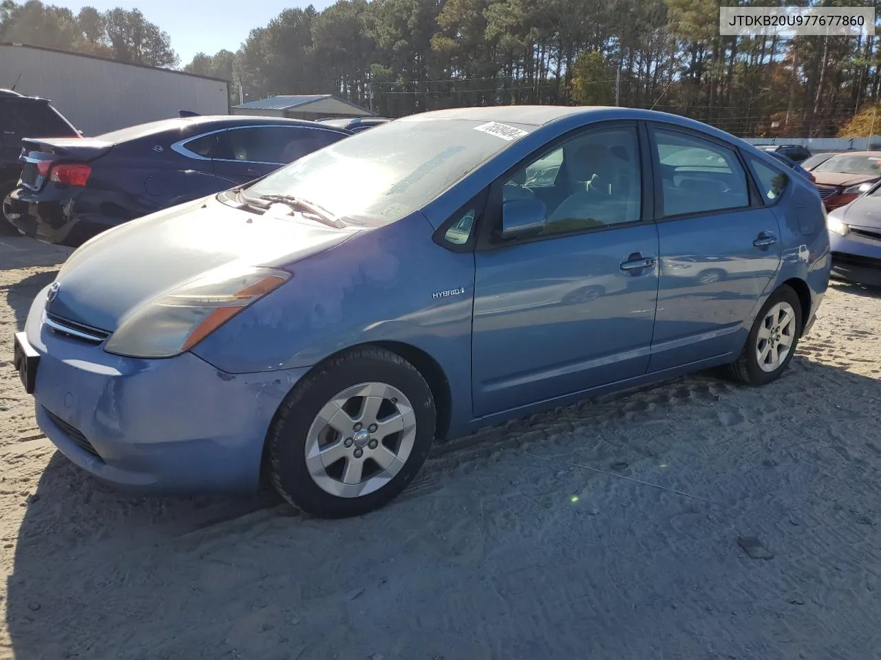 2007 Toyota Prius VIN: JTDKB20U977677860 Lot: 78509484