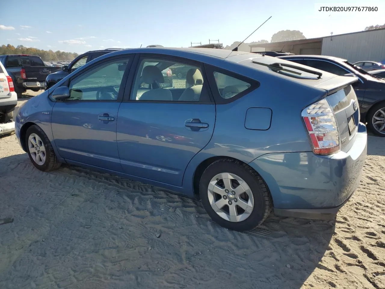 2007 Toyota Prius VIN: JTDKB20U977677860 Lot: 78509484