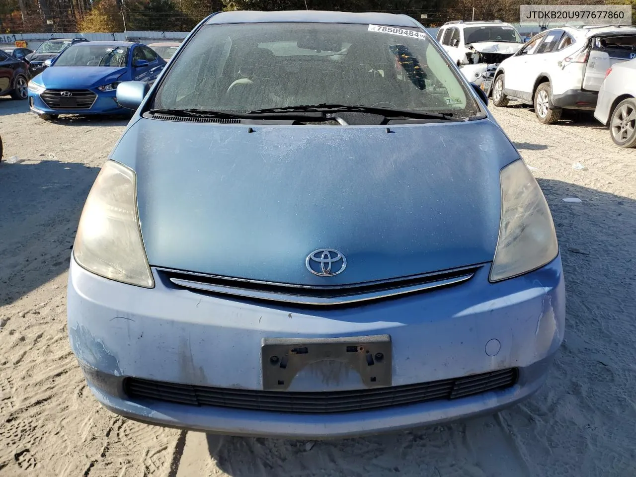 2007 Toyota Prius VIN: JTDKB20U977677860 Lot: 78509484