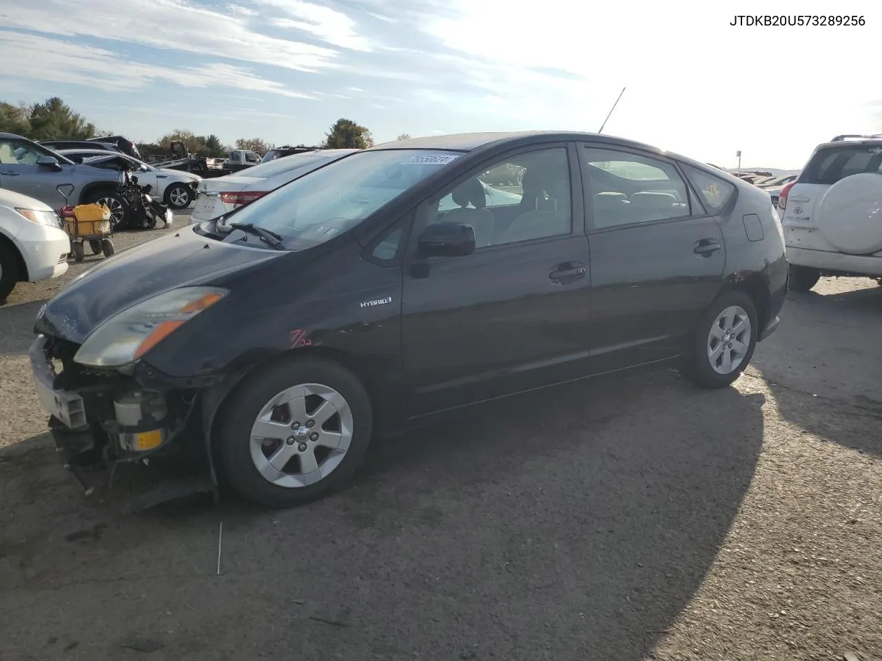 2007 Toyota Prius VIN: JTDKB20U573289256 Lot: 78550824