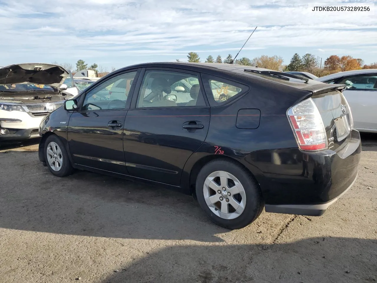 2007 Toyota Prius VIN: JTDKB20U573289256 Lot: 78550824