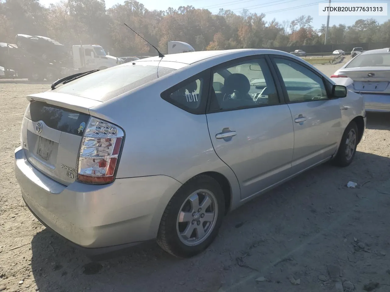 2007 Toyota Prius VIN: JTDKB20U377631313 Lot: 78580404