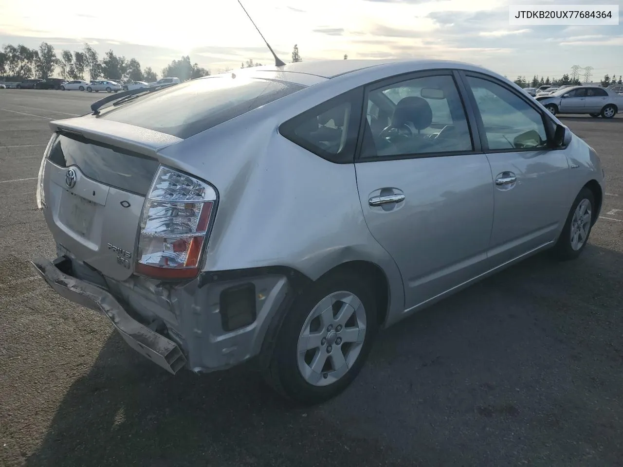 2007 Toyota Prius VIN: JTDKB20UX77684364 Lot: 78654274