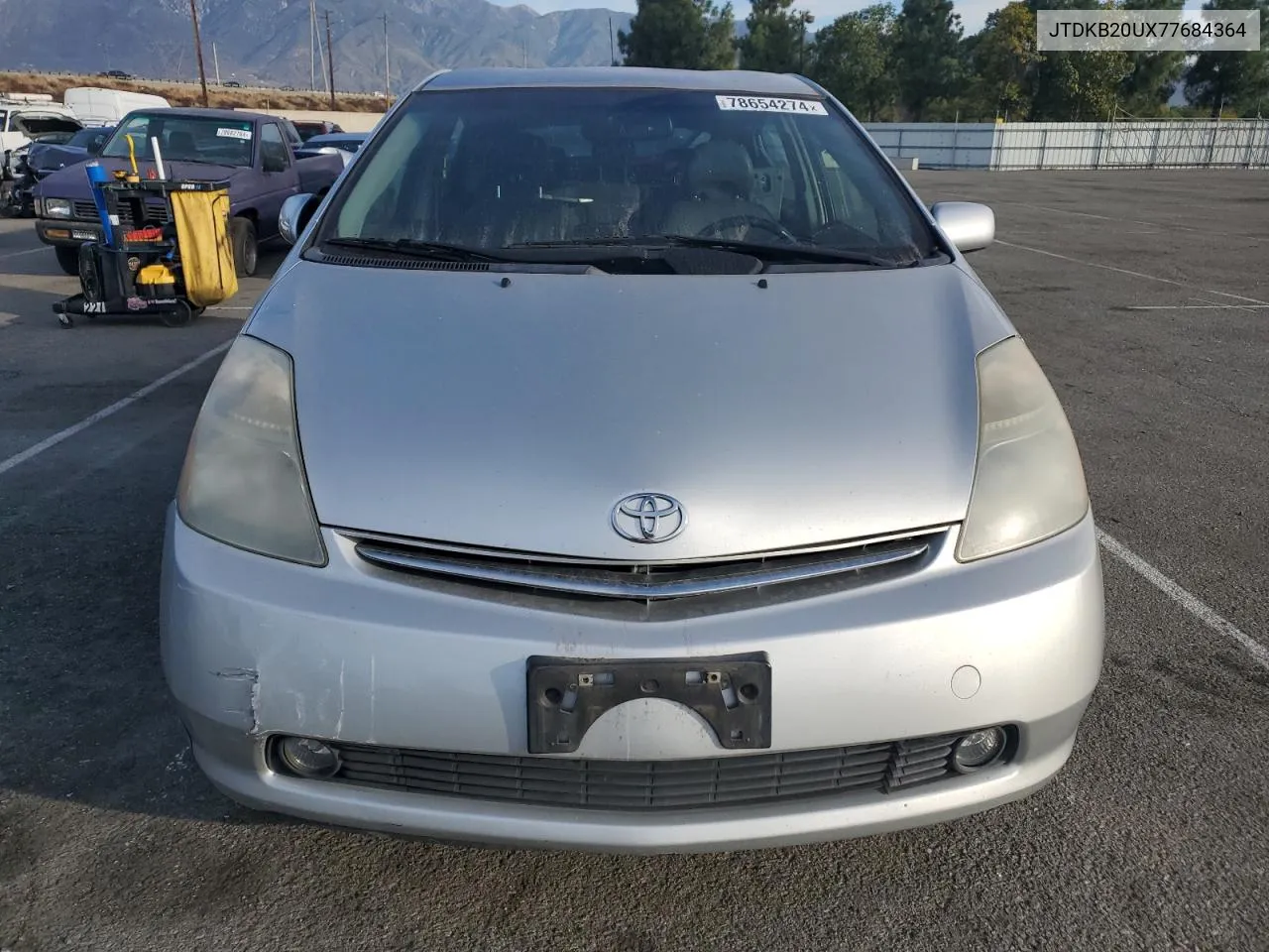 2007 Toyota Prius VIN: JTDKB20UX77684364 Lot: 78654274