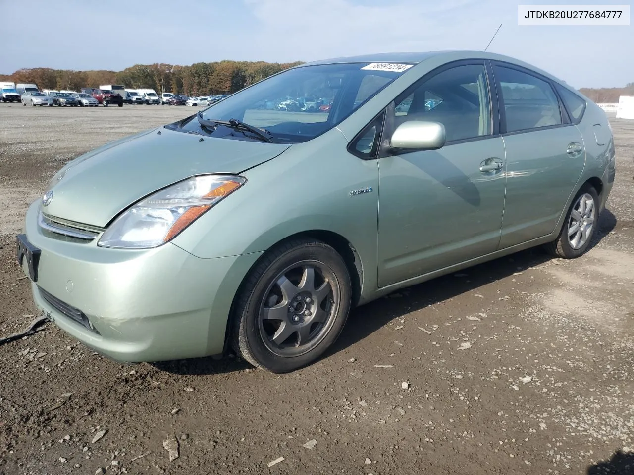 2007 Toyota Prius VIN: JTDKB20U277684777 Lot: 78691234