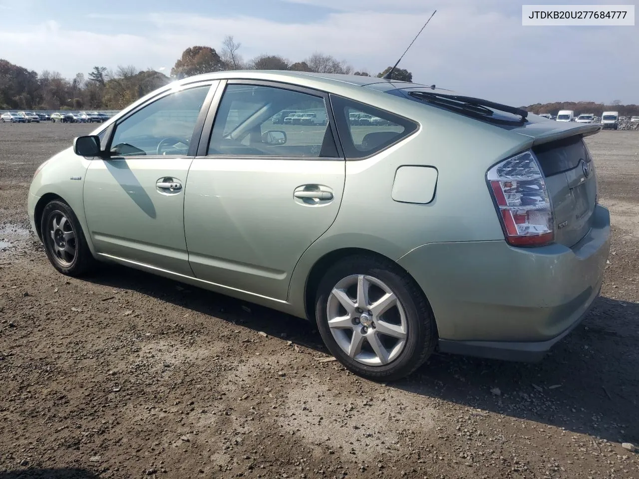 2007 Toyota Prius VIN: JTDKB20U277684777 Lot: 78691234