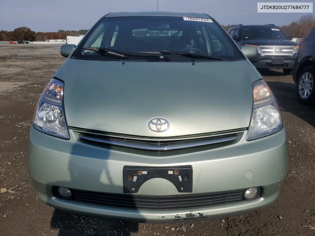 2007 Toyota Prius VIN: JTDKB20U277684777 Lot: 78691234