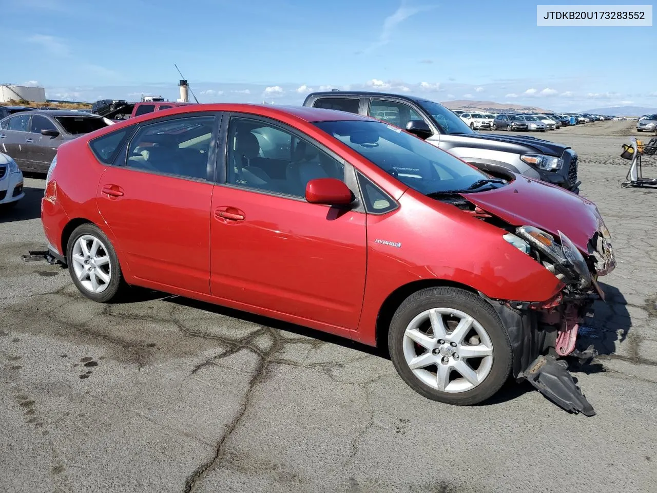 2007 Toyota Prius VIN: JTDKB20U173283552 Lot: 78880104