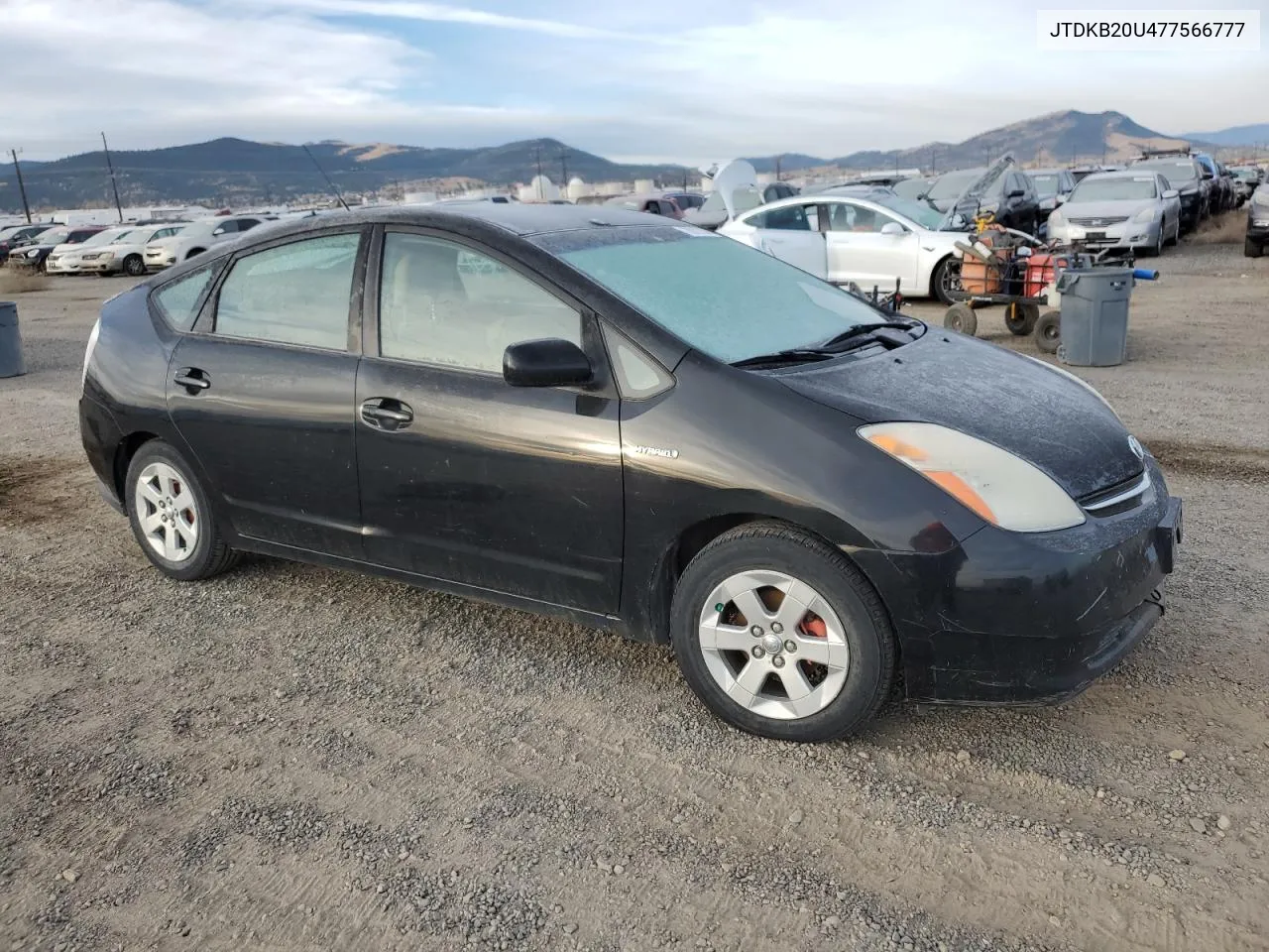 2007 Toyota Prius VIN: JTDKB20U477566777 Lot: 78922754