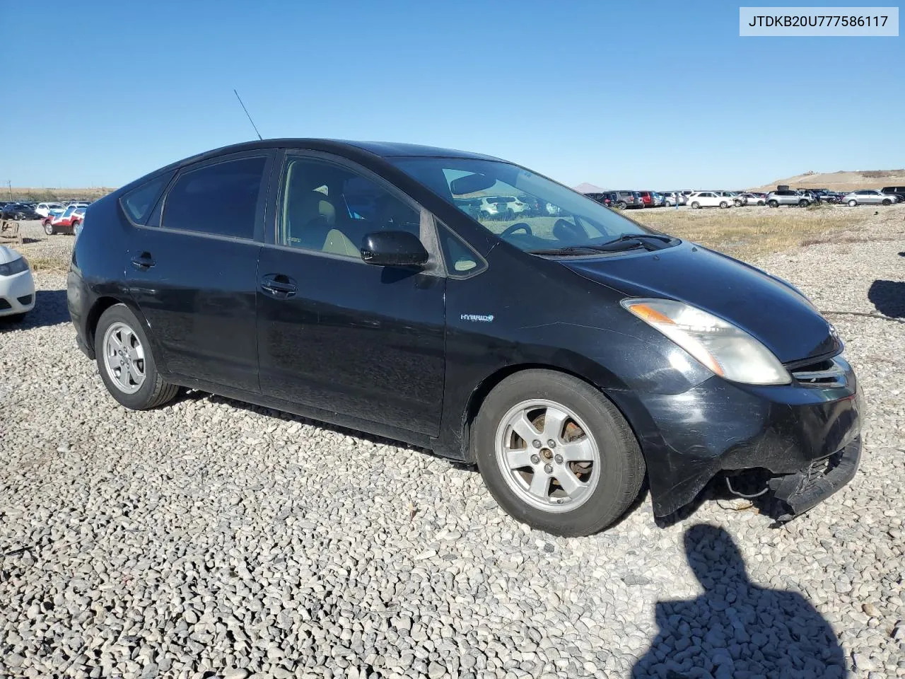 2007 Toyota Prius VIN: JTDKB20U777586117 Lot: 78928124