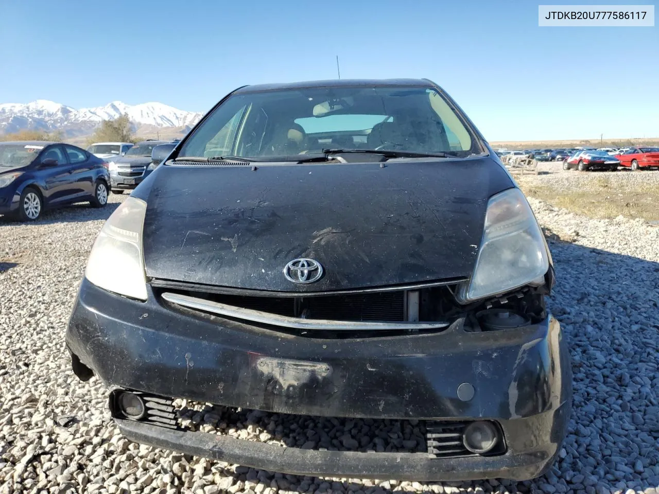 2007 Toyota Prius VIN: JTDKB20U777586117 Lot: 78928124