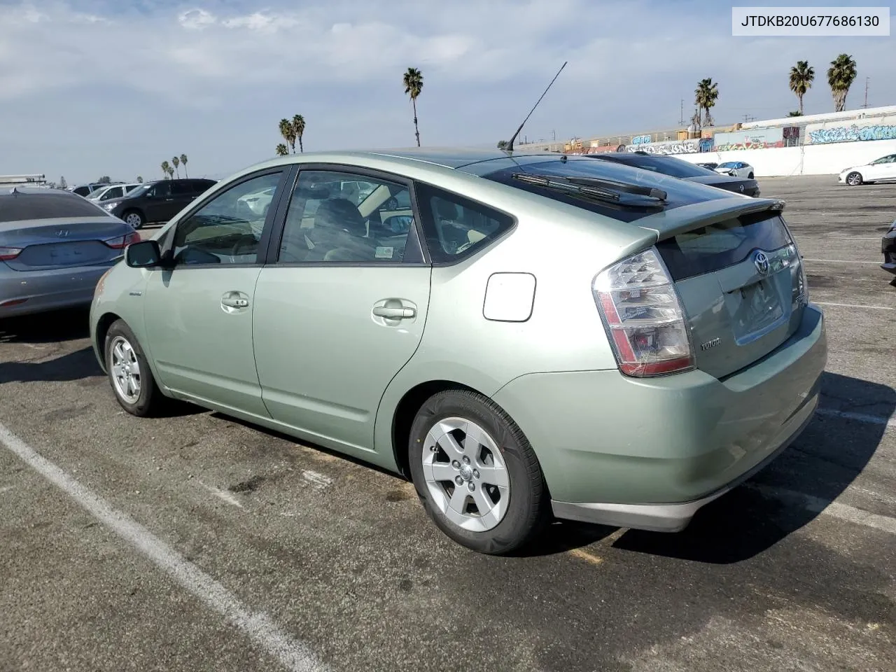 2007 Toyota Prius VIN: JTDKB20U677686130 Lot: 78932974