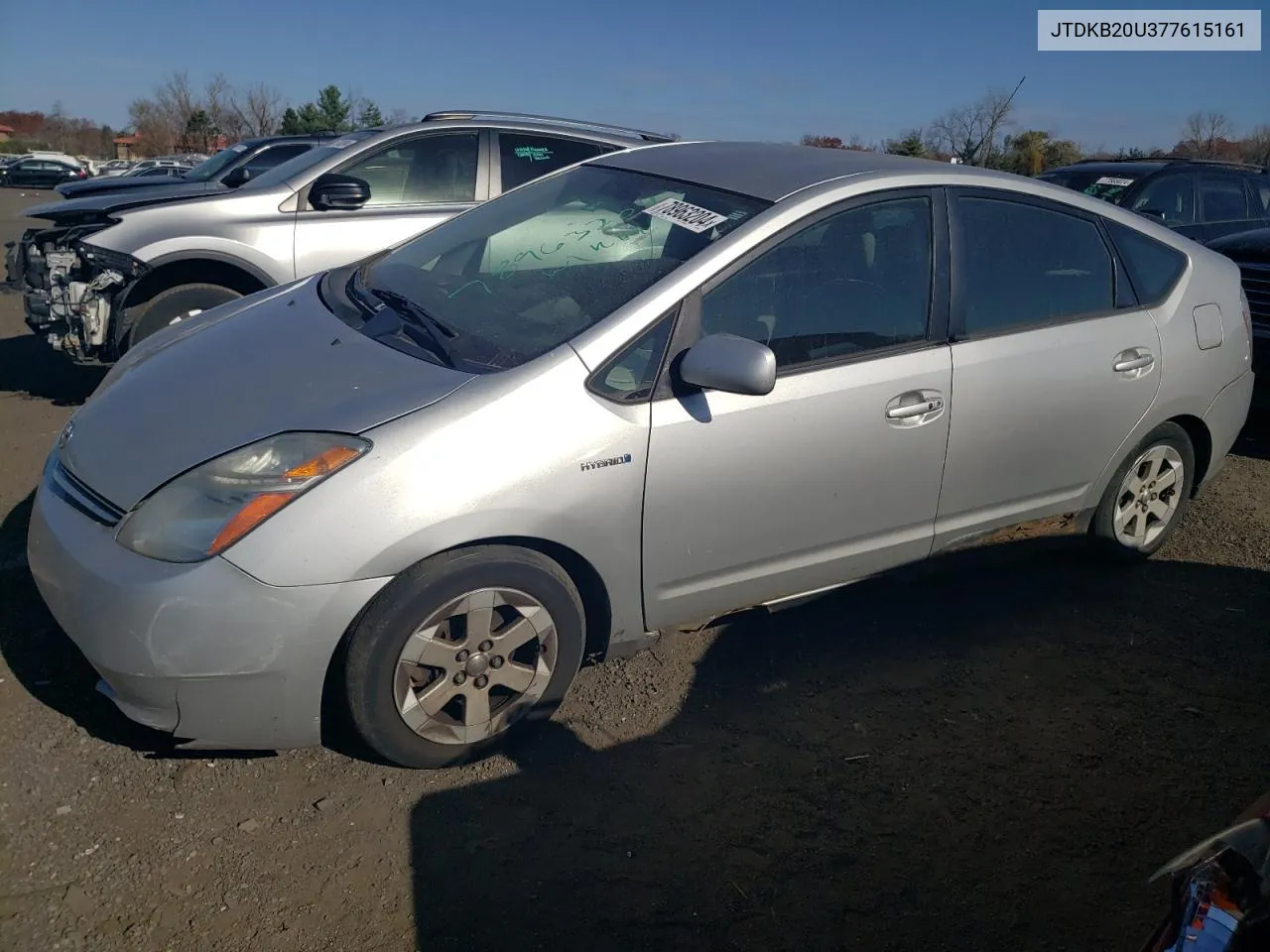 2007 Toyota Prius VIN: JTDKB20U377615161 Lot: 78963204