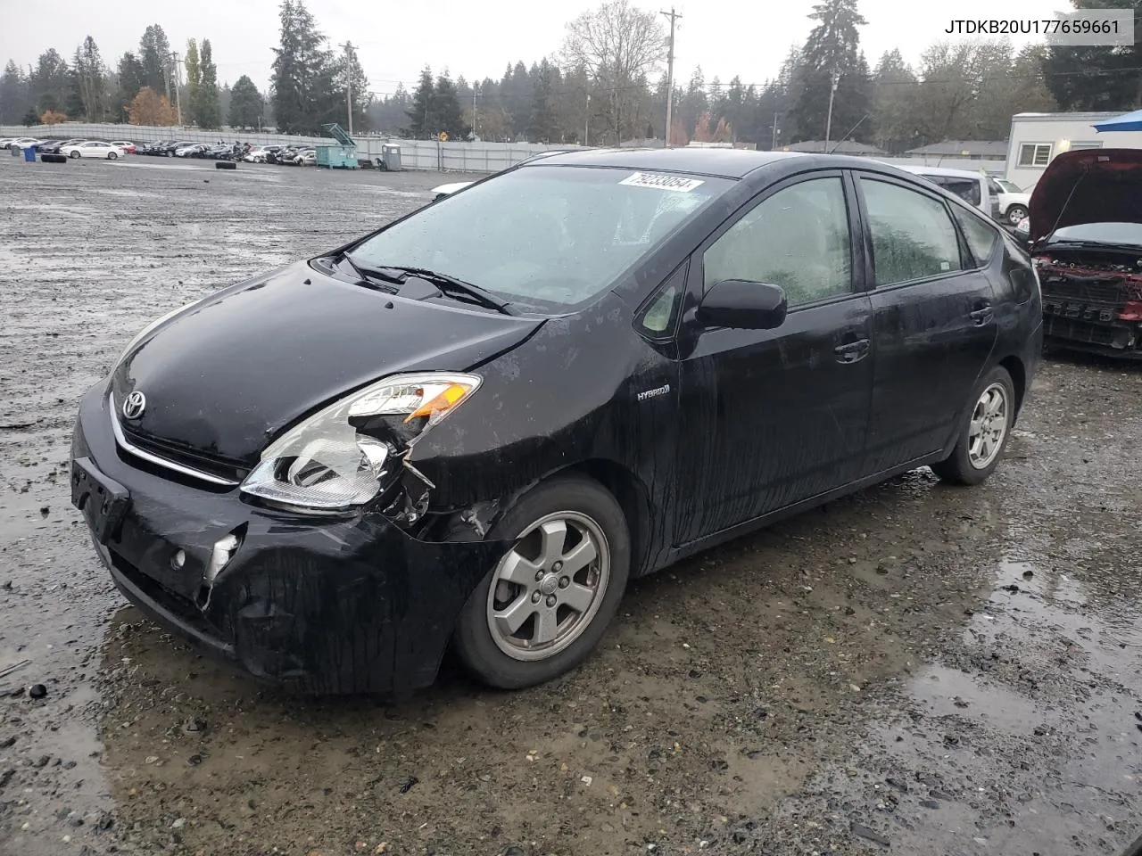 2007 Toyota Prius VIN: JTDKB20U177659661 Lot: 79233054