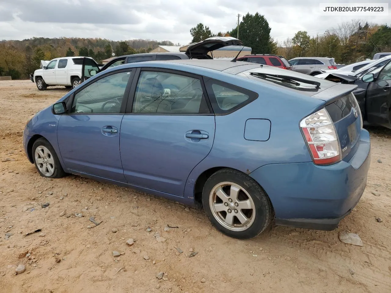 2007 Toyota Prius VIN: JTDKB20U877549223 Lot: 79475754