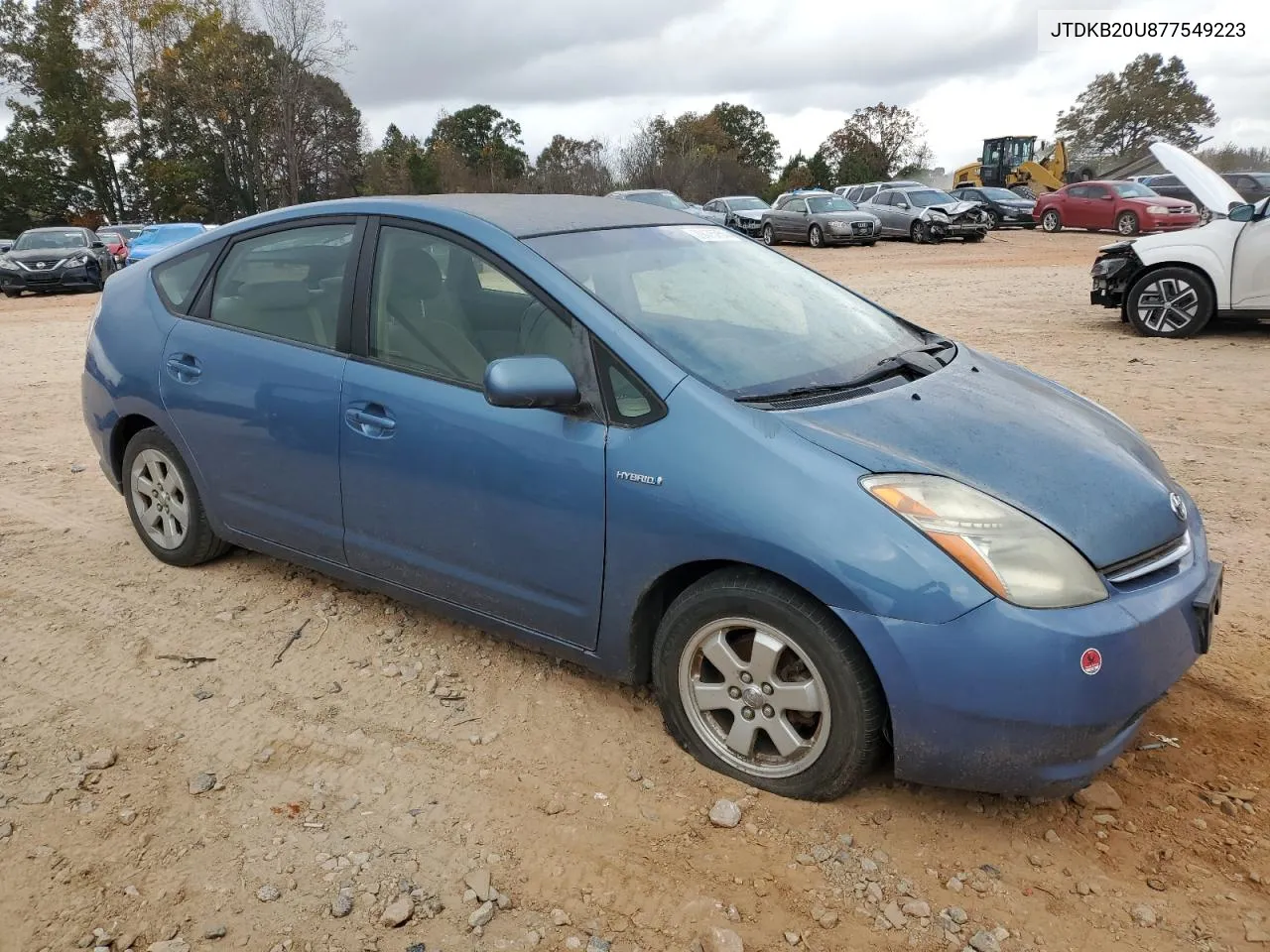 2007 Toyota Prius VIN: JTDKB20U877549223 Lot: 79475754