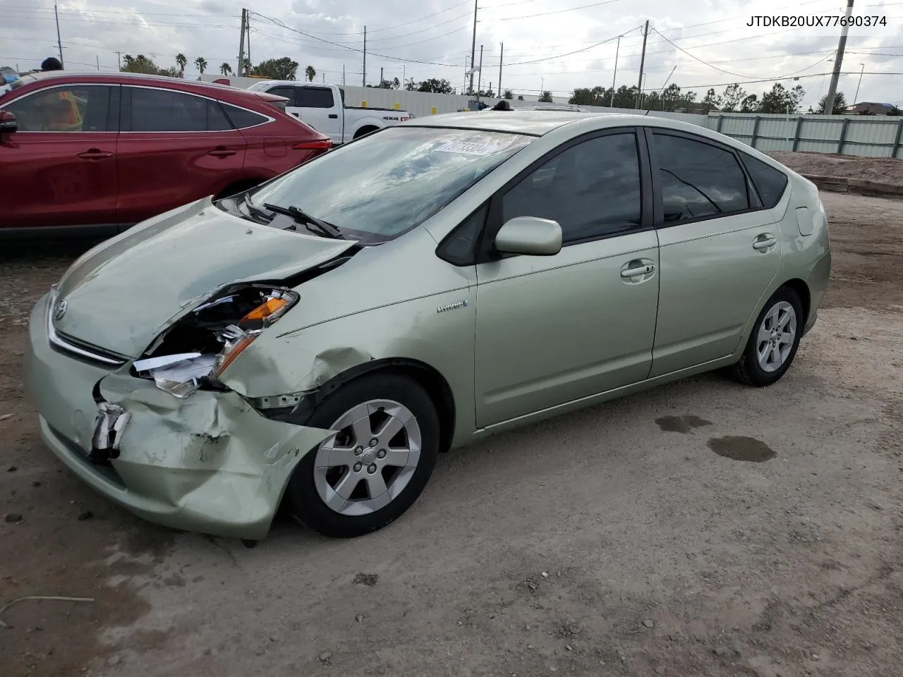 2007 Toyota Prius VIN: JTDKB20UX77690374 Lot: 79733304