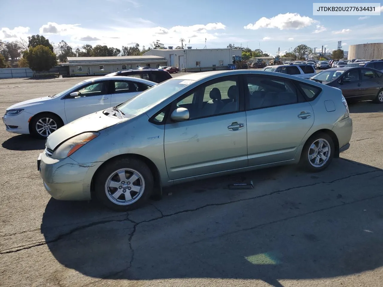 2007 Toyota Prius VIN: JTDKB20U277634431 Lot: 79930214