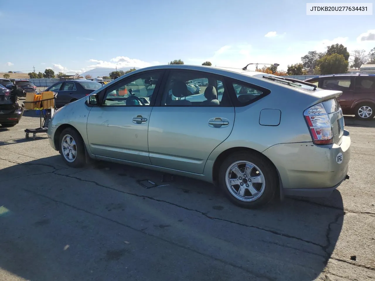 2007 Toyota Prius VIN: JTDKB20U277634431 Lot: 79930214