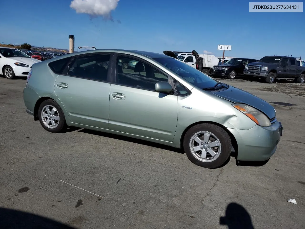 2007 Toyota Prius VIN: JTDKB20U277634431 Lot: 79930214