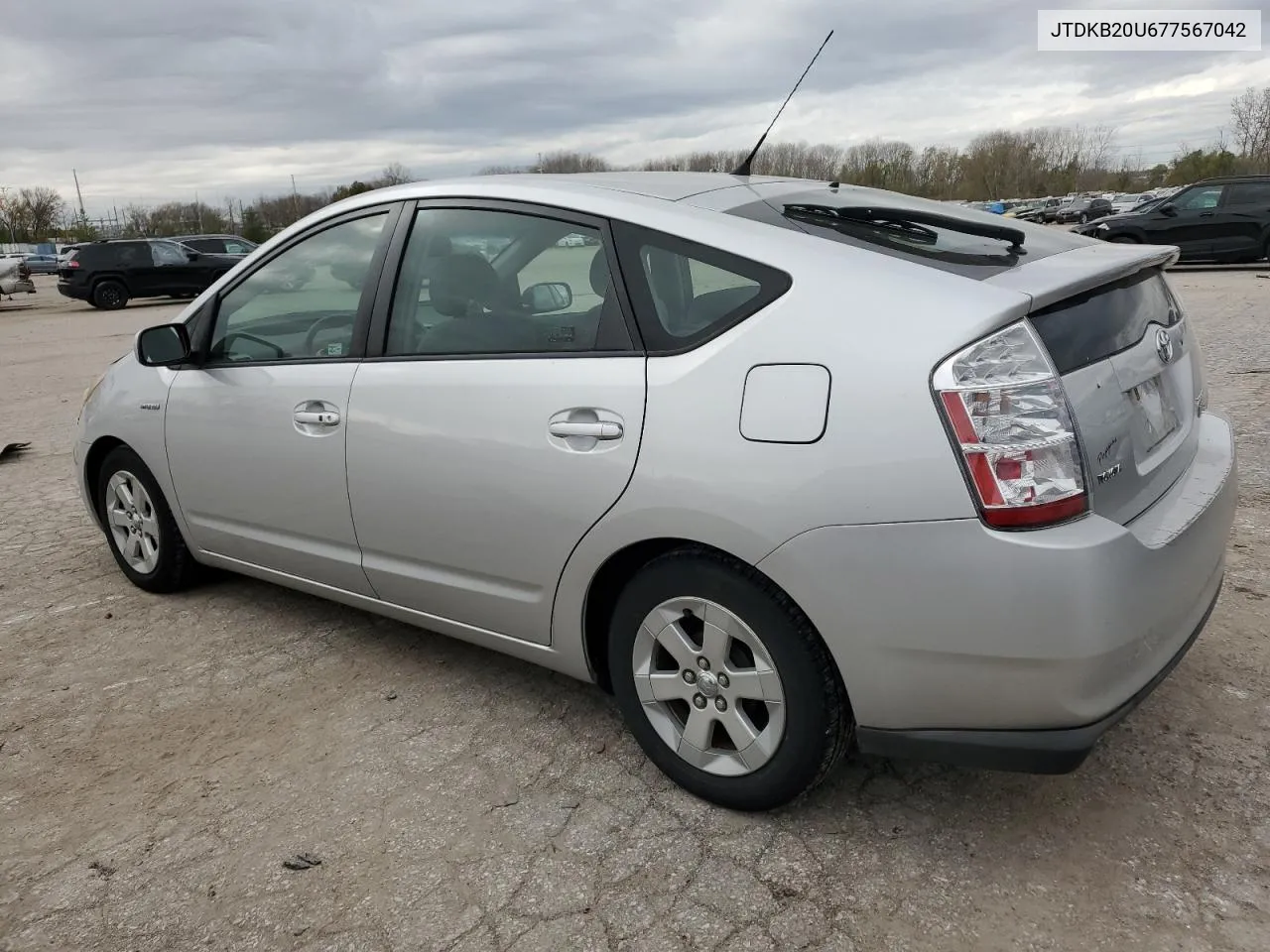 2007 Toyota Prius VIN: JTDKB20U677567042 Lot: 80259574