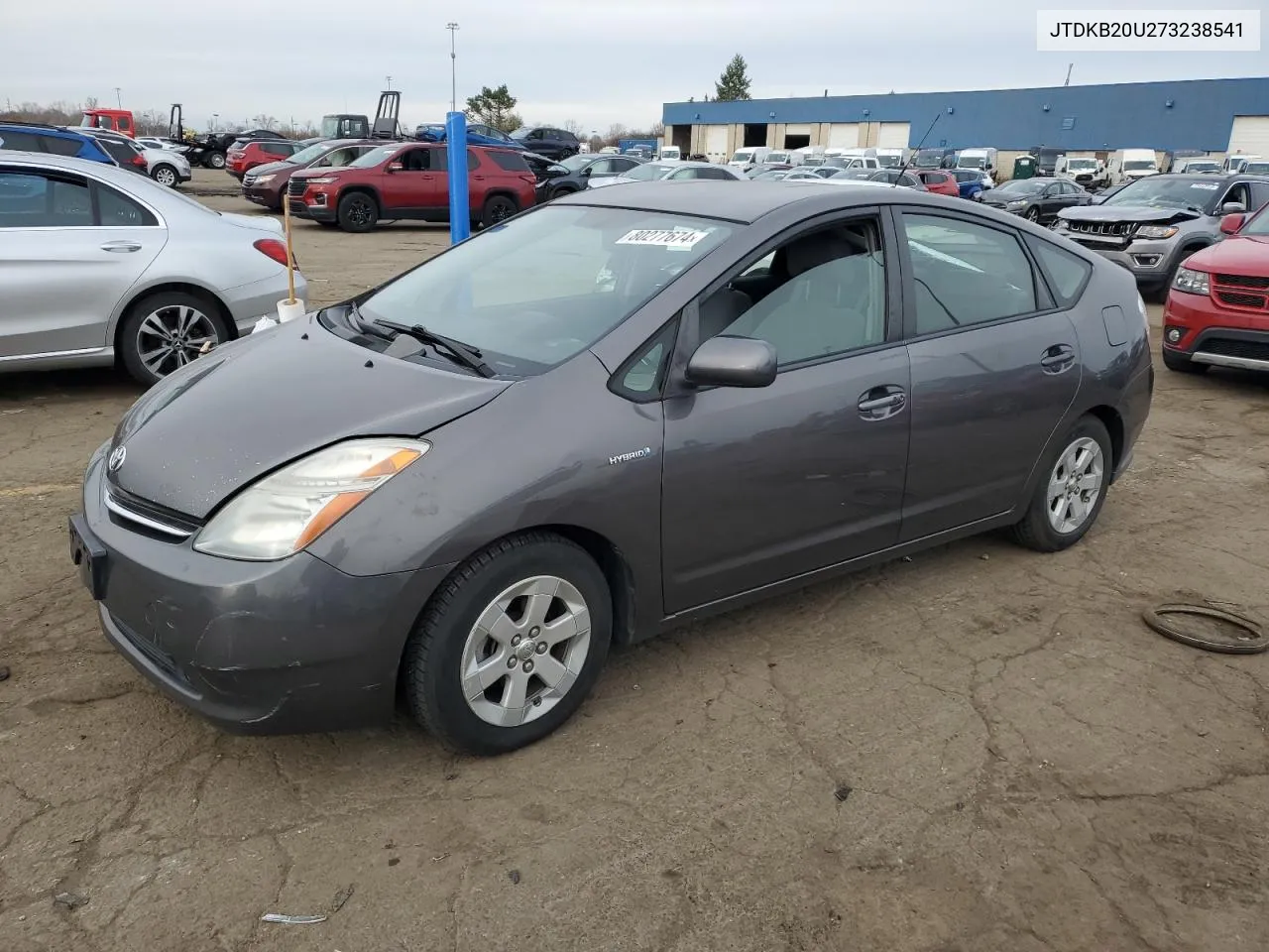 2007 Toyota Prius VIN: JTDKB20U273238541 Lot: 80277674