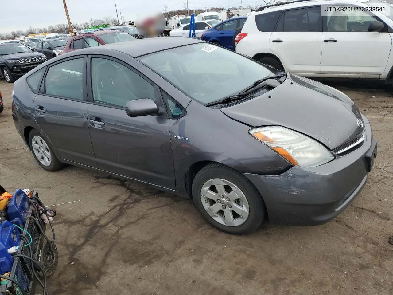 2007 Toyota Prius VIN: JTDKB20U273238541 Lot: 80277674