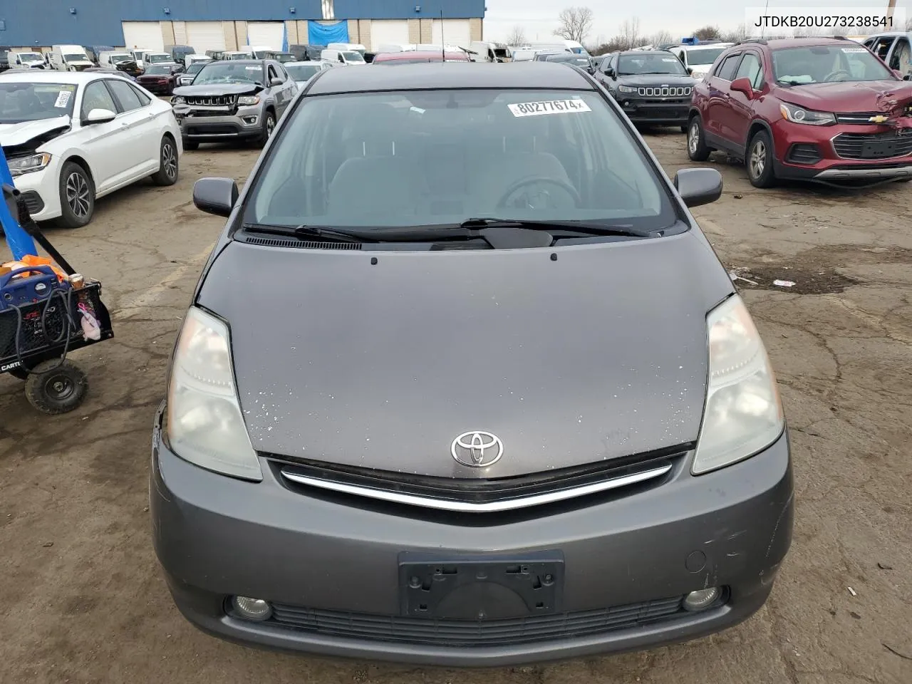 2007 Toyota Prius VIN: JTDKB20U273238541 Lot: 80277674