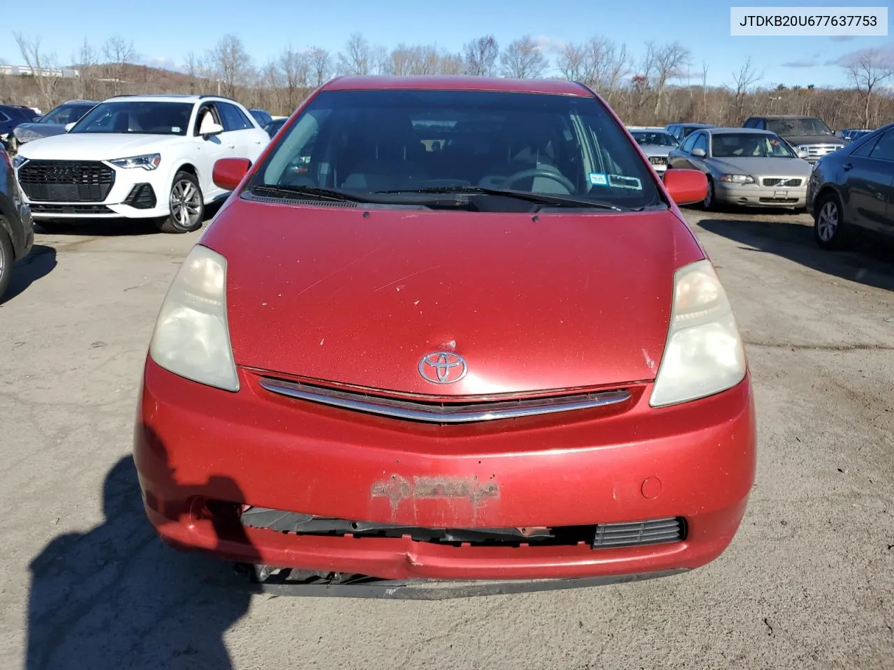 2007 Toyota Prius VIN: JTDKB20U677637753 Lot: 80289334