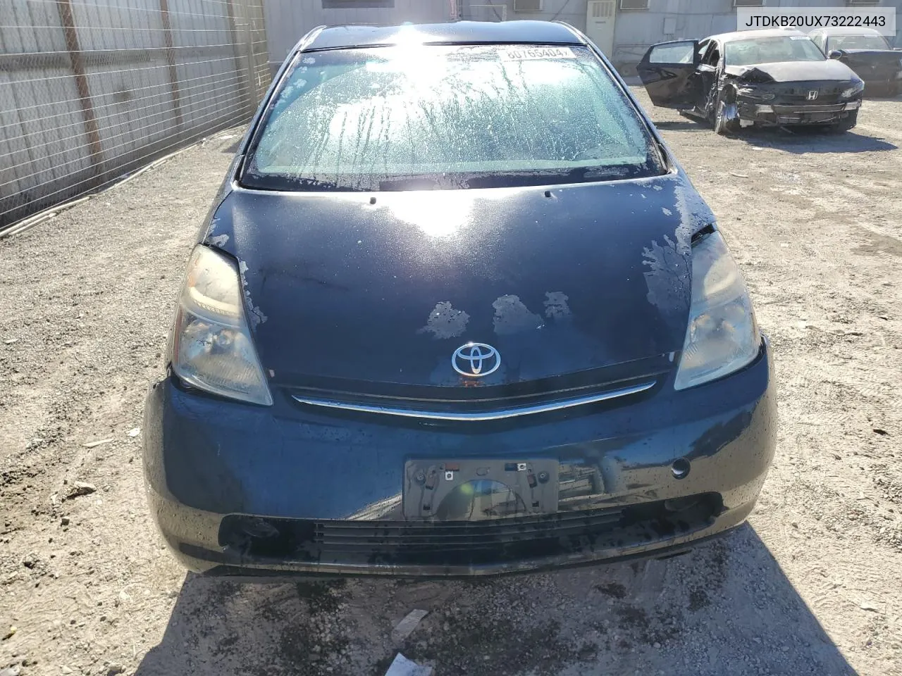 2007 Toyota Prius VIN: JTDKB20UX73222443 Lot: 80765404