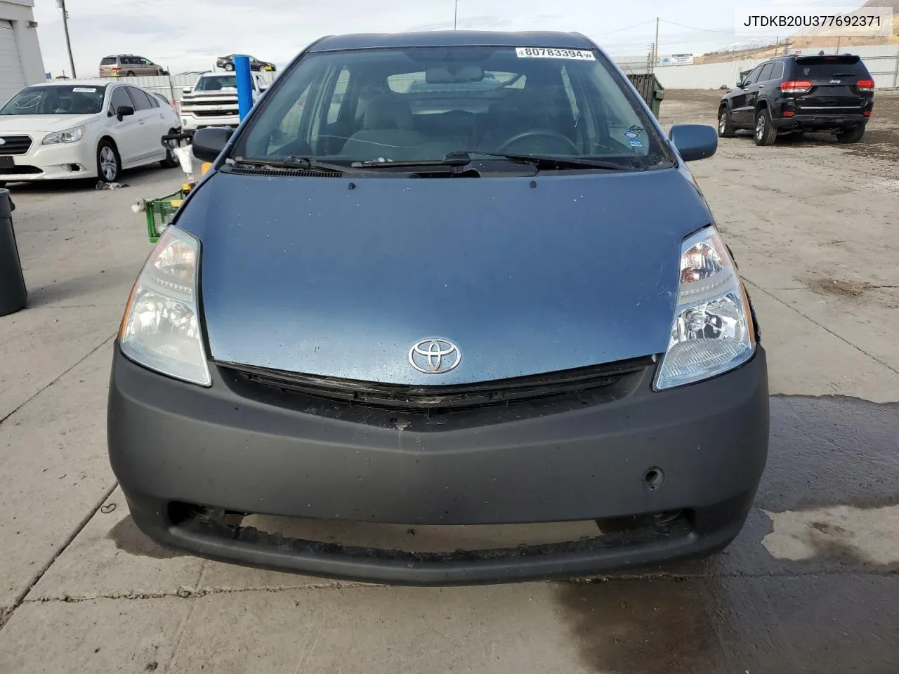 2007 Toyota Prius VIN: JTDKB20U377692371 Lot: 80783394