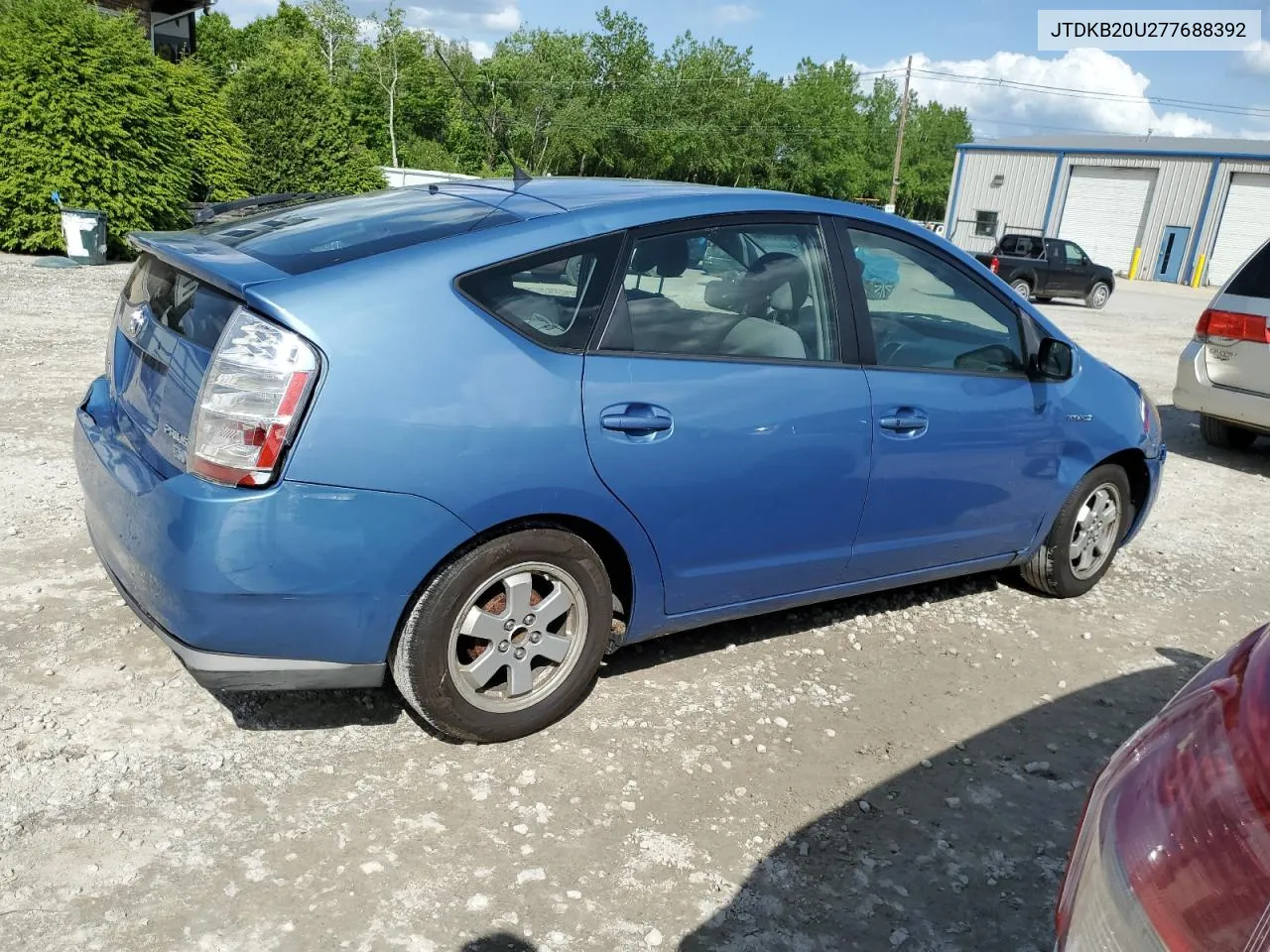 2007 Toyota Prius VIN: JTDKB20U277688392 Lot: 80881954