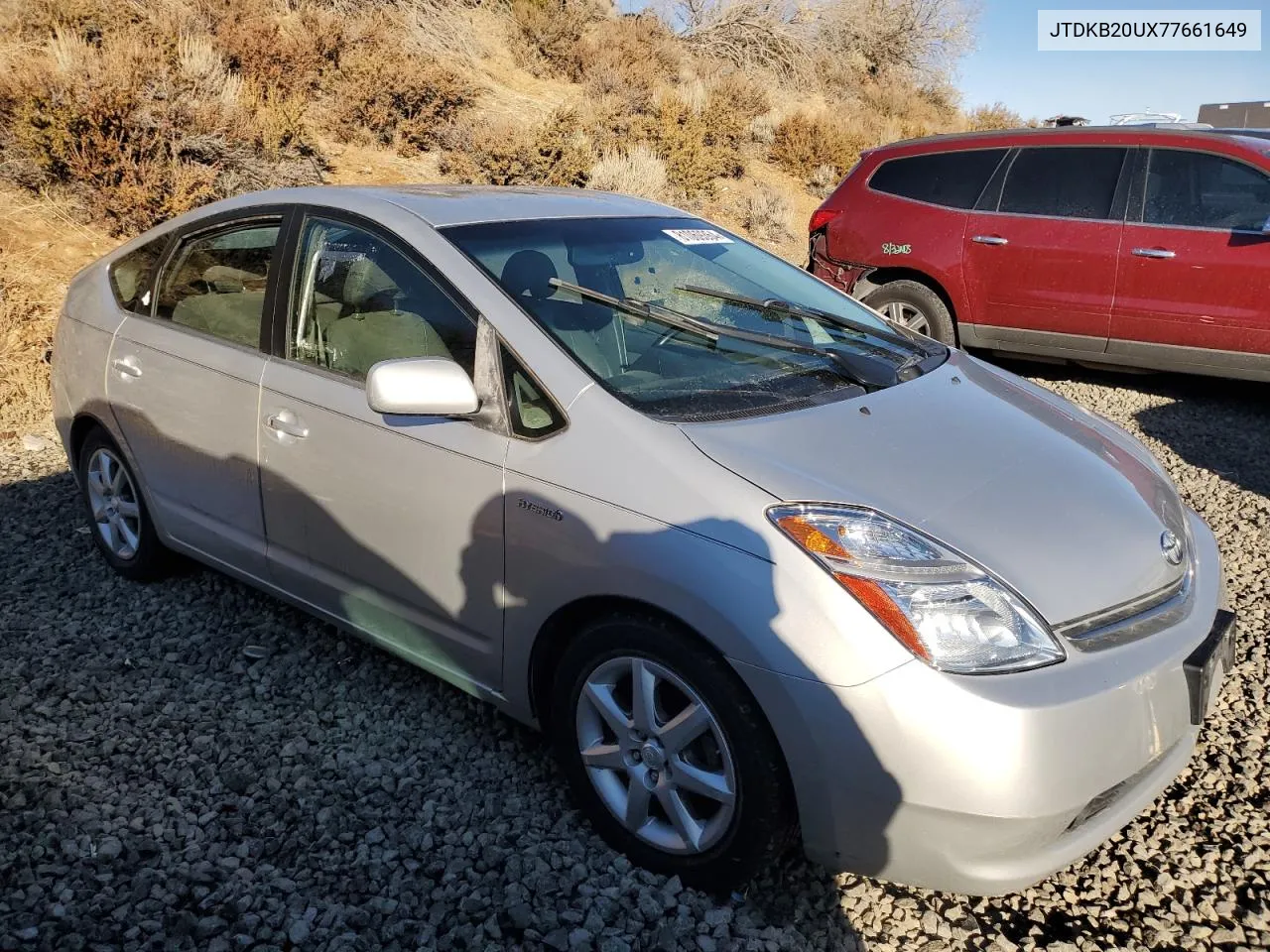 2007 Toyota Prius VIN: JTDKB20UX77661649 Lot: 81069364