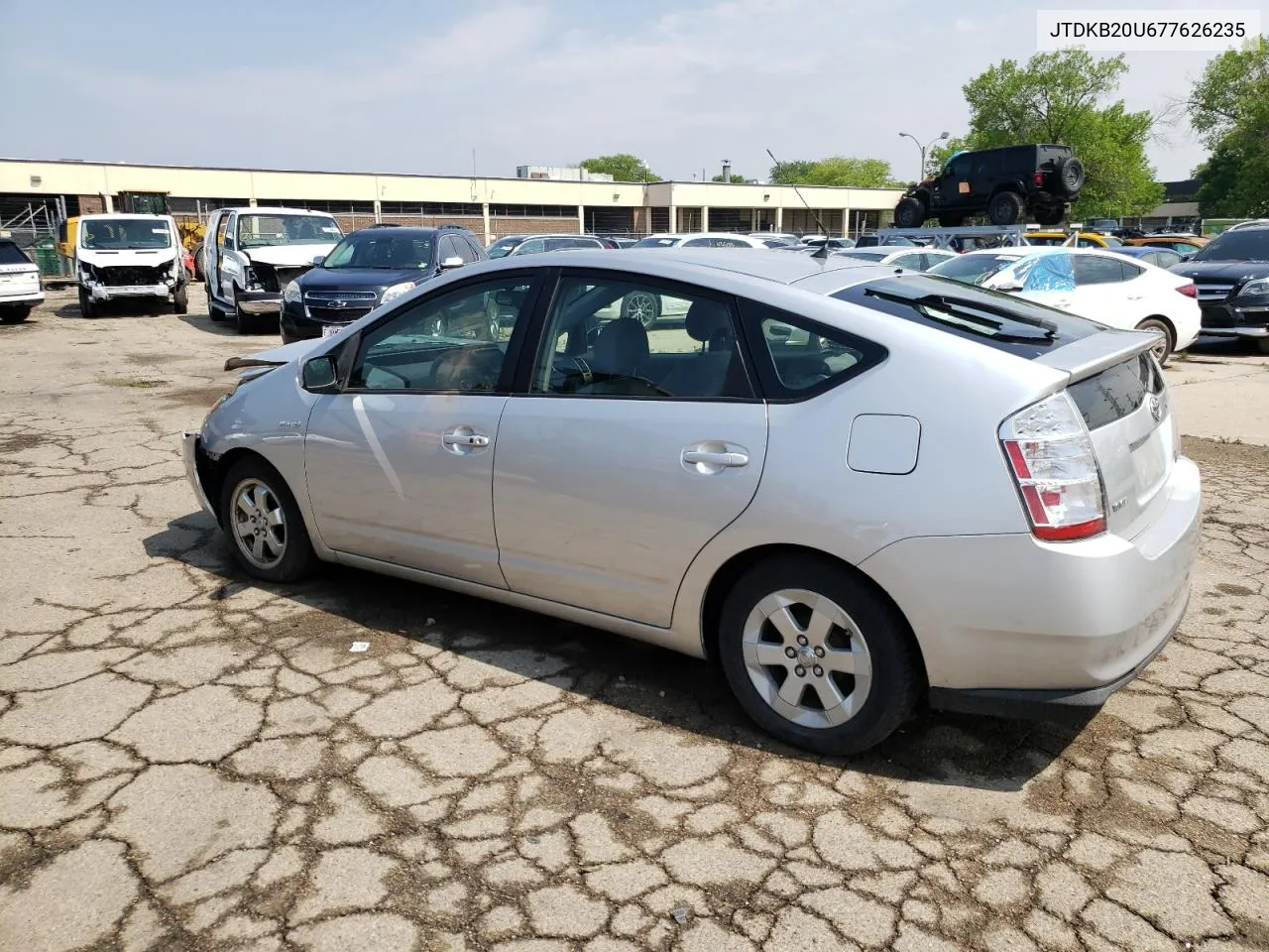 2007 Toyota Prius VIN: JTDKB20U677626235 Lot: 82383903