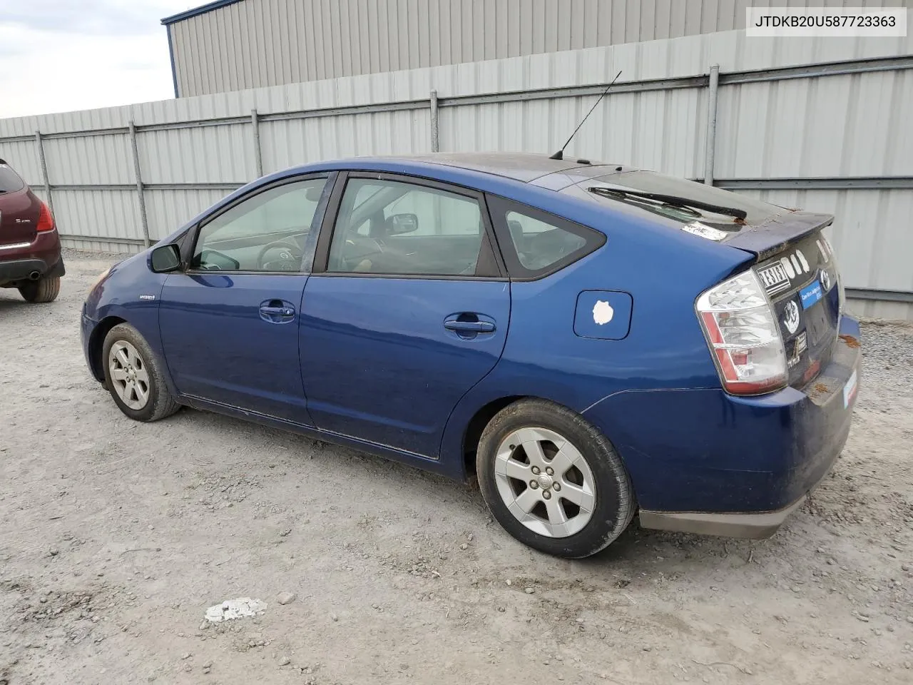 2008 Toyota Prius VIN: JTDKB20U587723363 Lot: 50878834