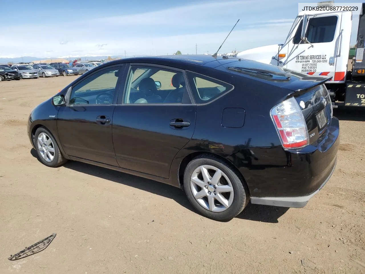 2008 Toyota Prius VIN: JTDKB20U887720229 Lot: 53469854