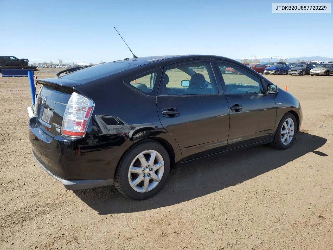 2008 Toyota Prius VIN: JTDKB20U887720229 Lot: 53469854