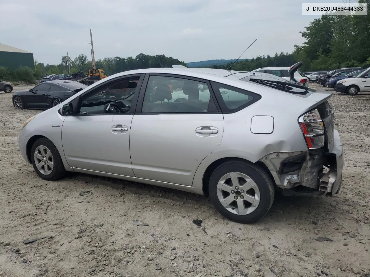 2008 Toyota Prius VIN: JTDKB20U483444333 Lot: 54308474