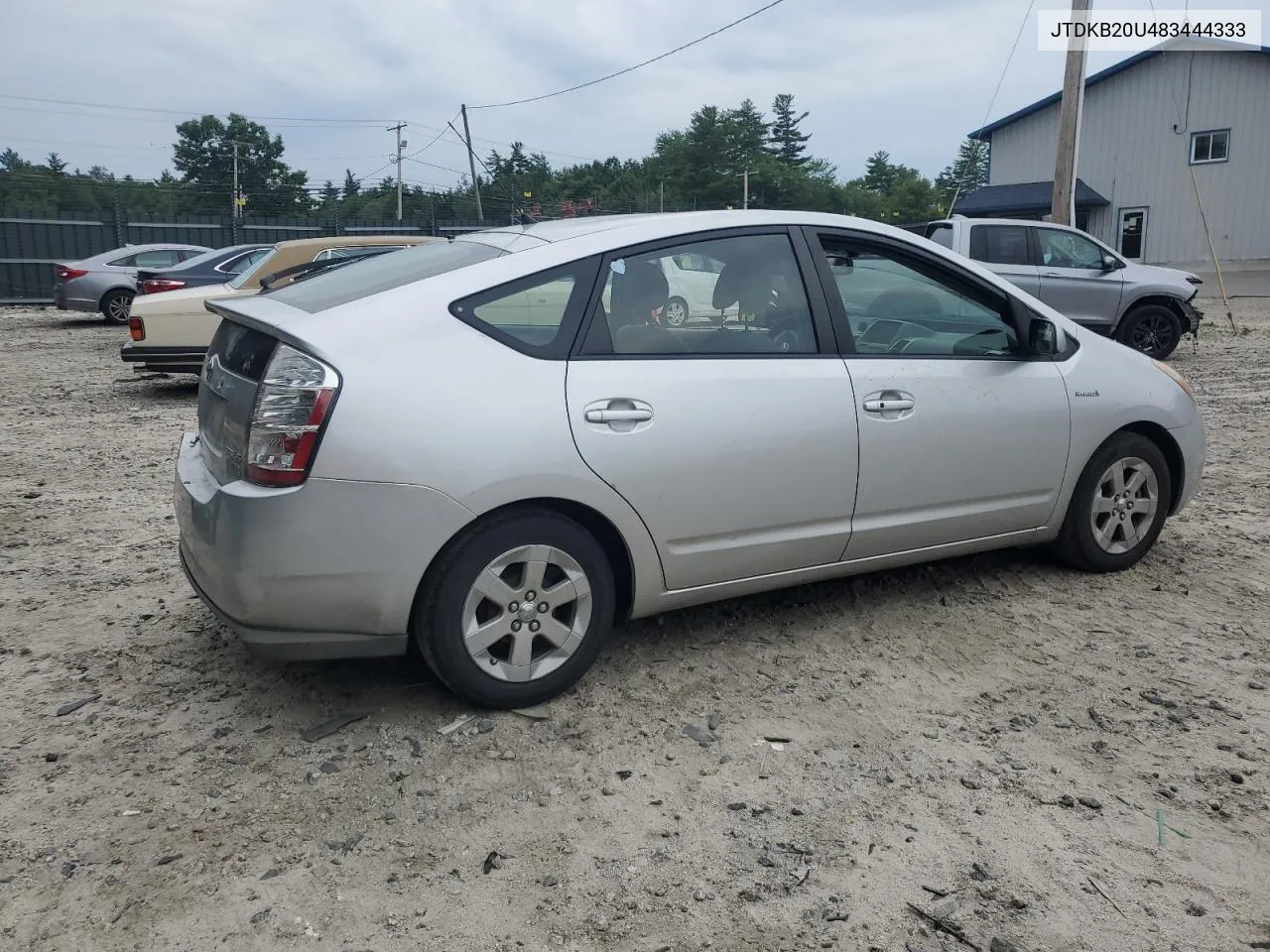 2008 Toyota Prius VIN: JTDKB20U483444333 Lot: 54308474