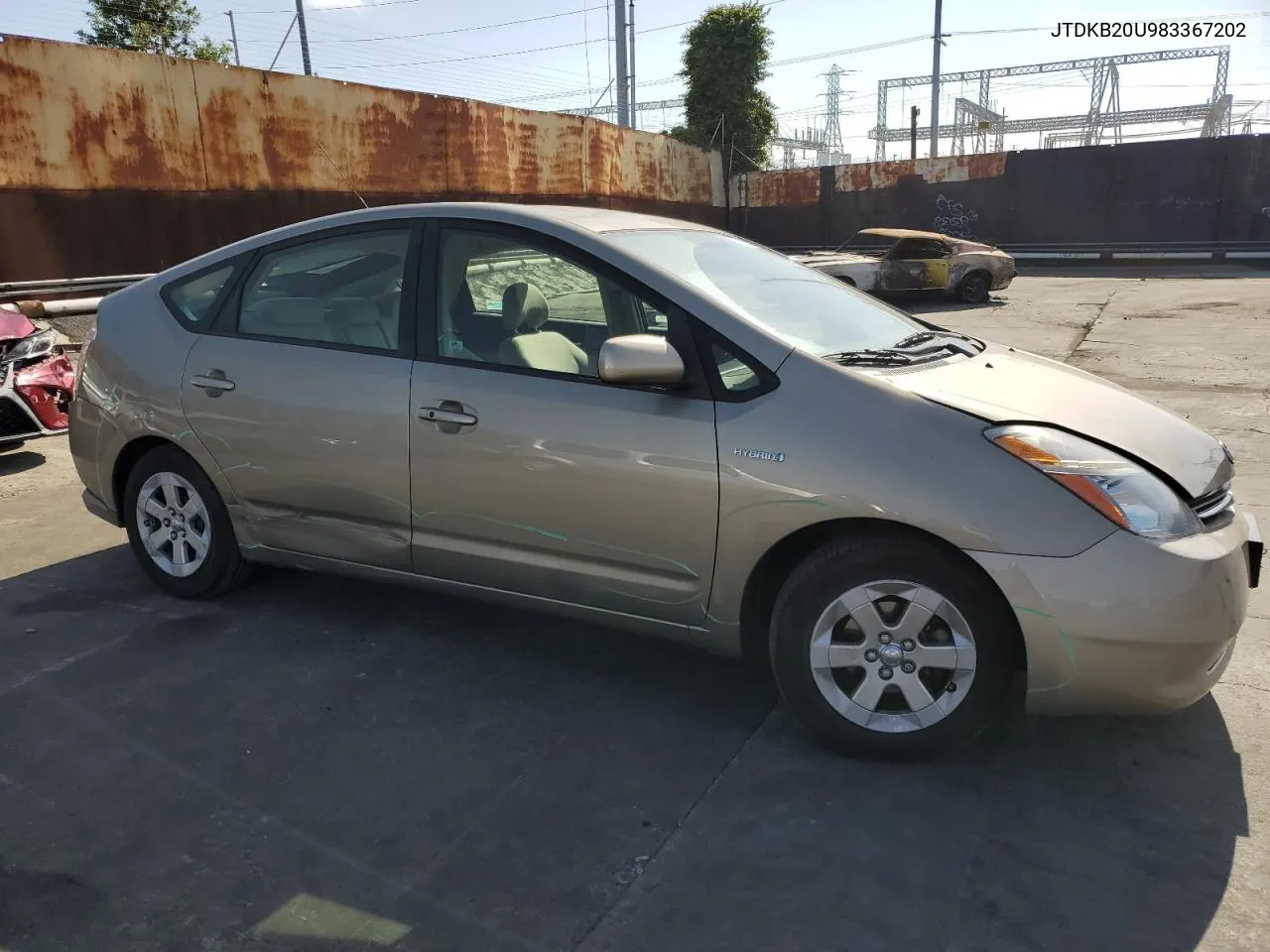 JTDKB20U983367202 2008 Toyota Prius