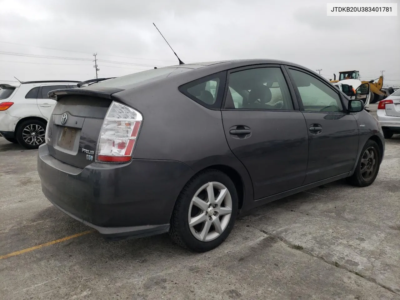 2008 Toyota Prius VIN: JTDKB20U383401781 Lot: 55351074