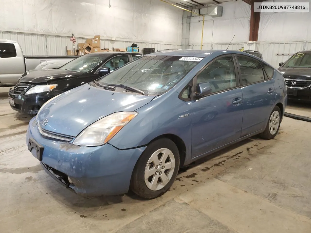 2008 Toyota Prius VIN: JTDKB20U987748816 Lot: 56436654