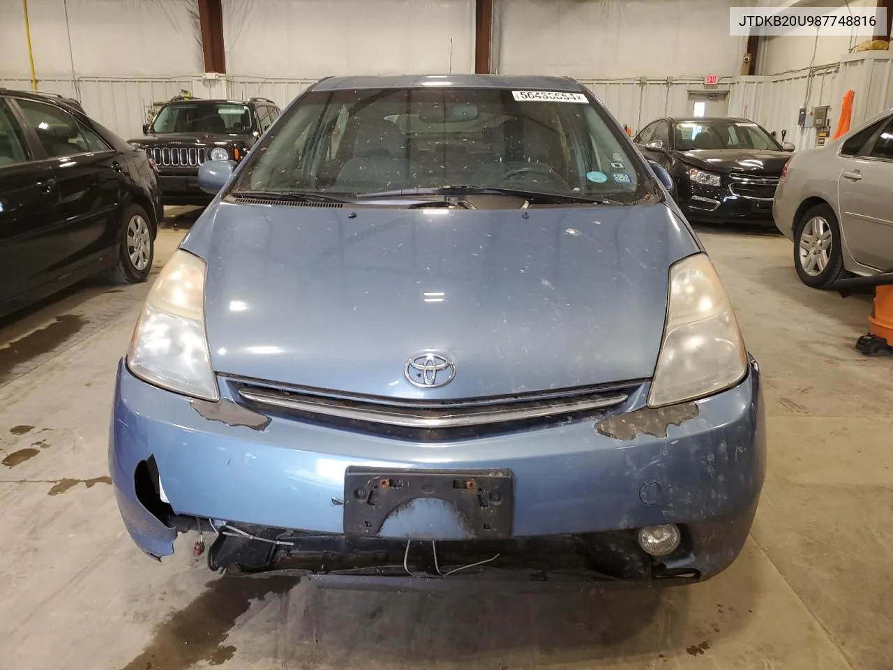 2008 Toyota Prius VIN: JTDKB20U987748816 Lot: 56436654