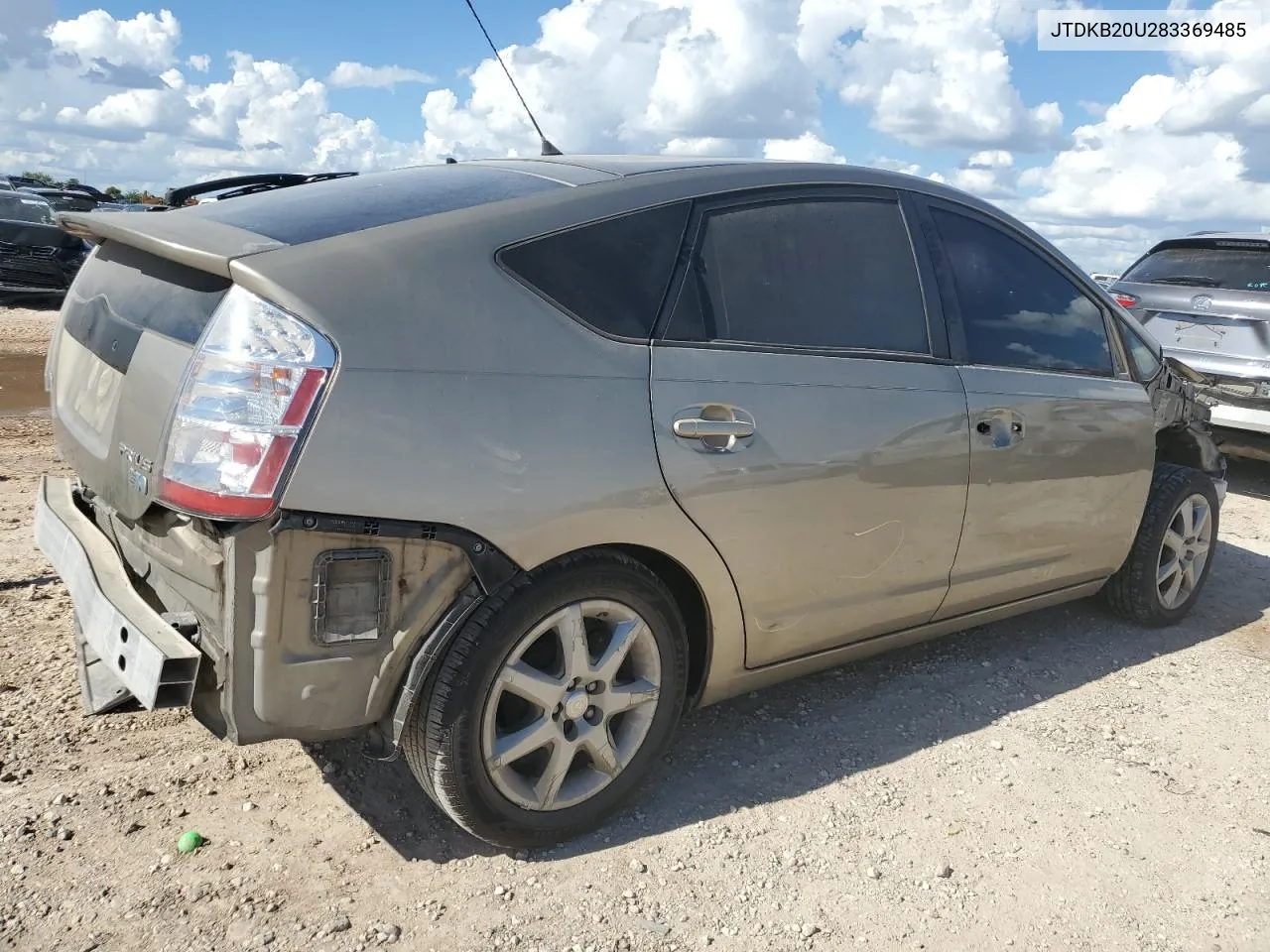 2008 Toyota Prius VIN: JTDKB20U283369485 Lot: 59761774