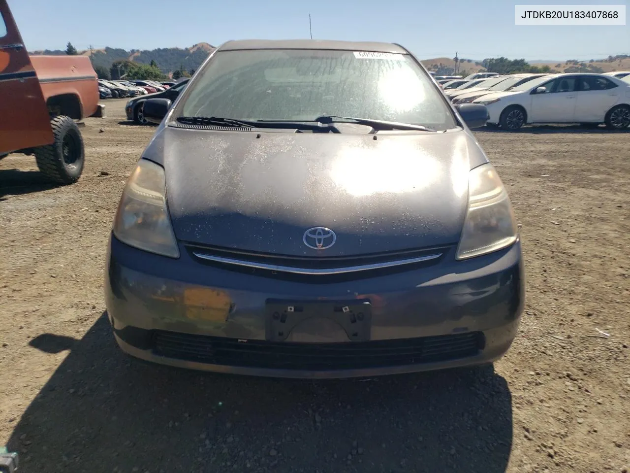 2008 Toyota Prius VIN: JTDKB20U183407868 Lot: 60962994